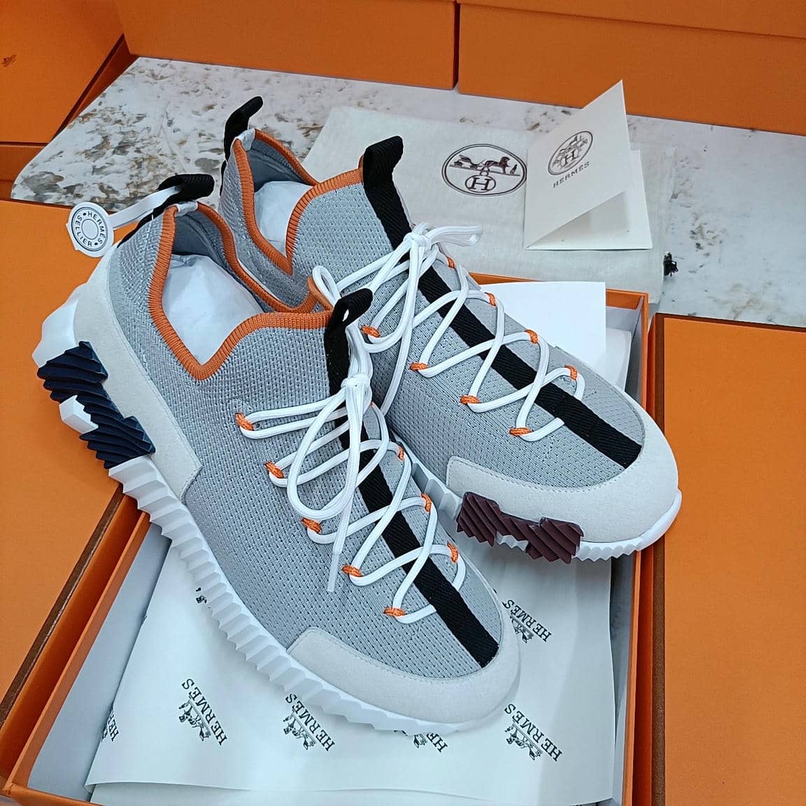 Hermes Sneaker  knitted-16